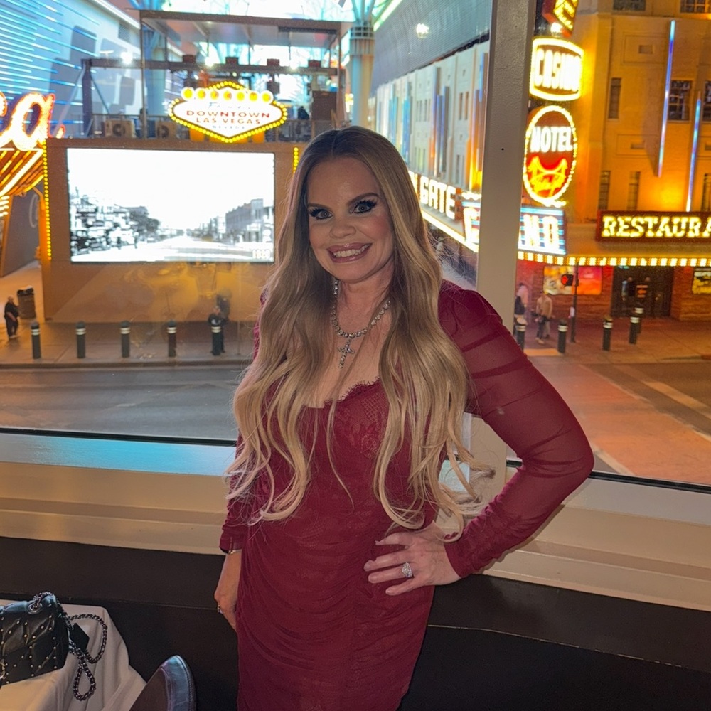Bebe sheer cocktail dress